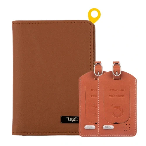 Passport Tracker Case + 2 Bags Tracker
