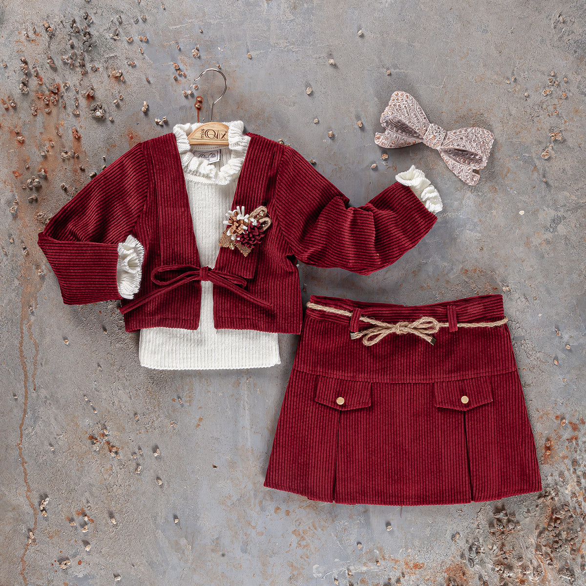 That 90's Look Girls Casual Set-0