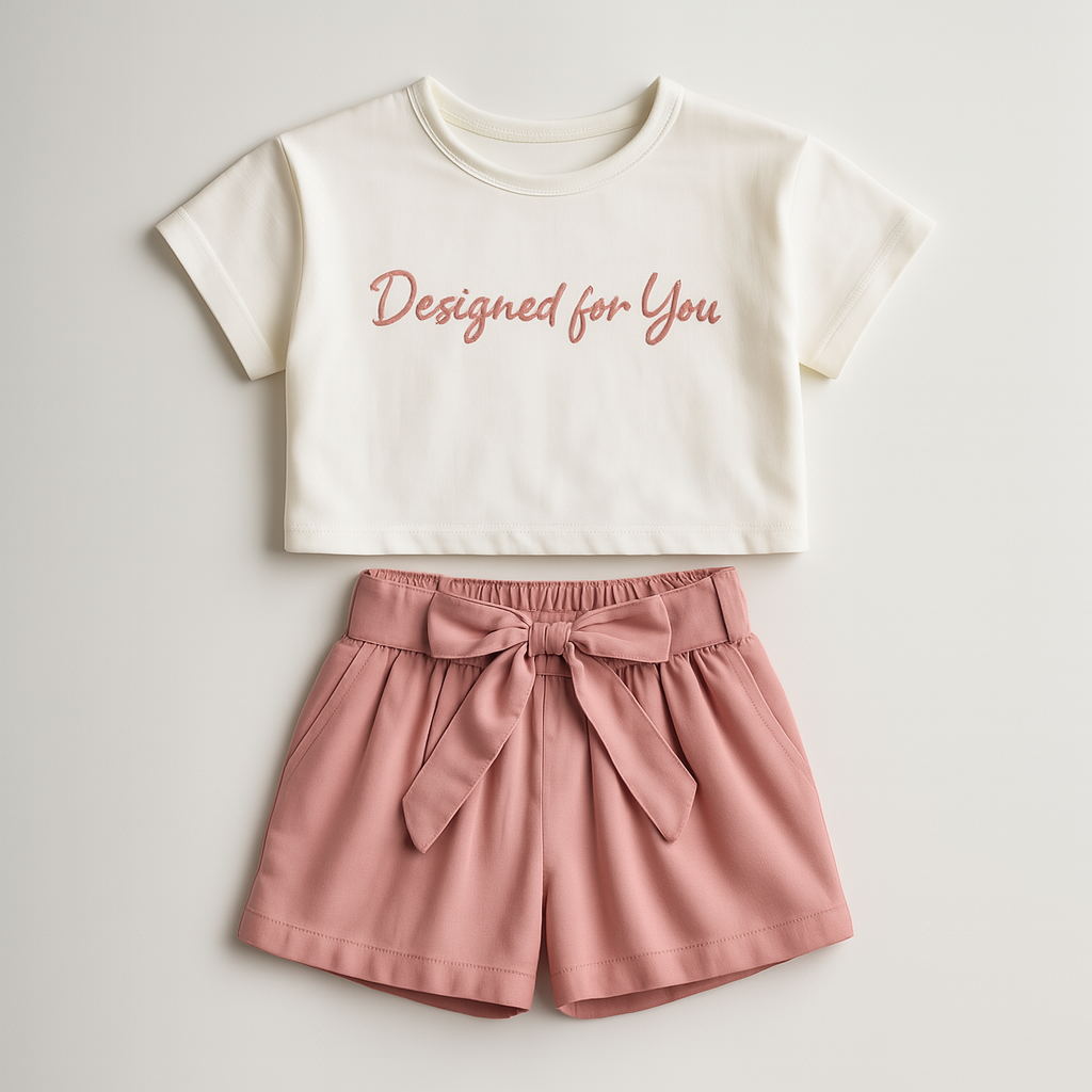 Enchanted Romance Girls Casual Set-1