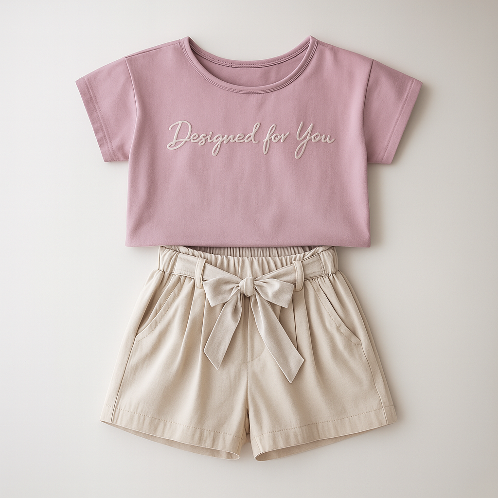 Enchanted Romance Girls Casual Set-0