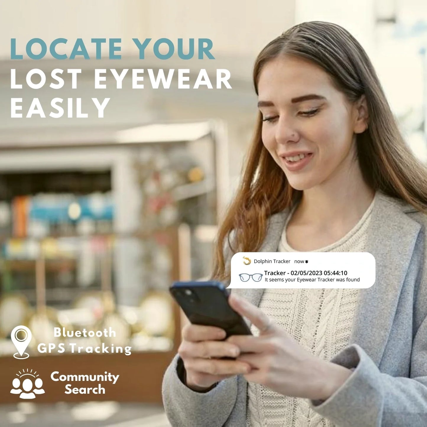 Dolphin Eyewear Finder iOS + Accessory Kit