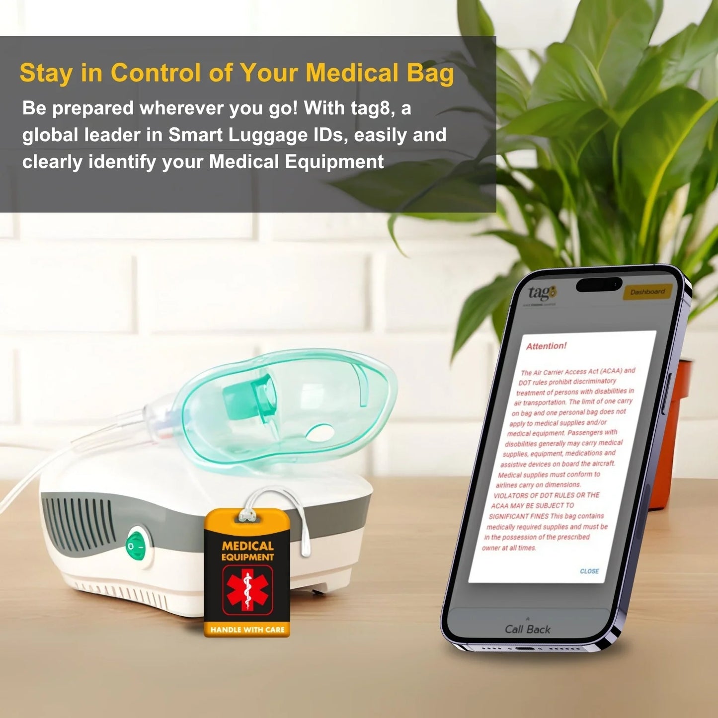 Medical Equipment Tag [Pack 2]