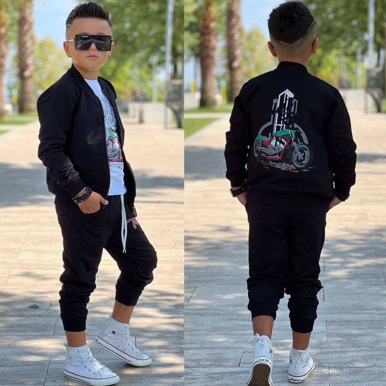 Ride & Shine Boys Casual Set-0