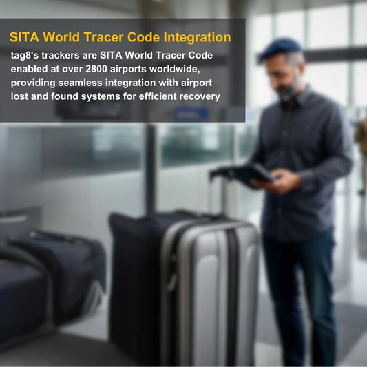 Smart Bag Tag - Travel Themes [Pack 2]